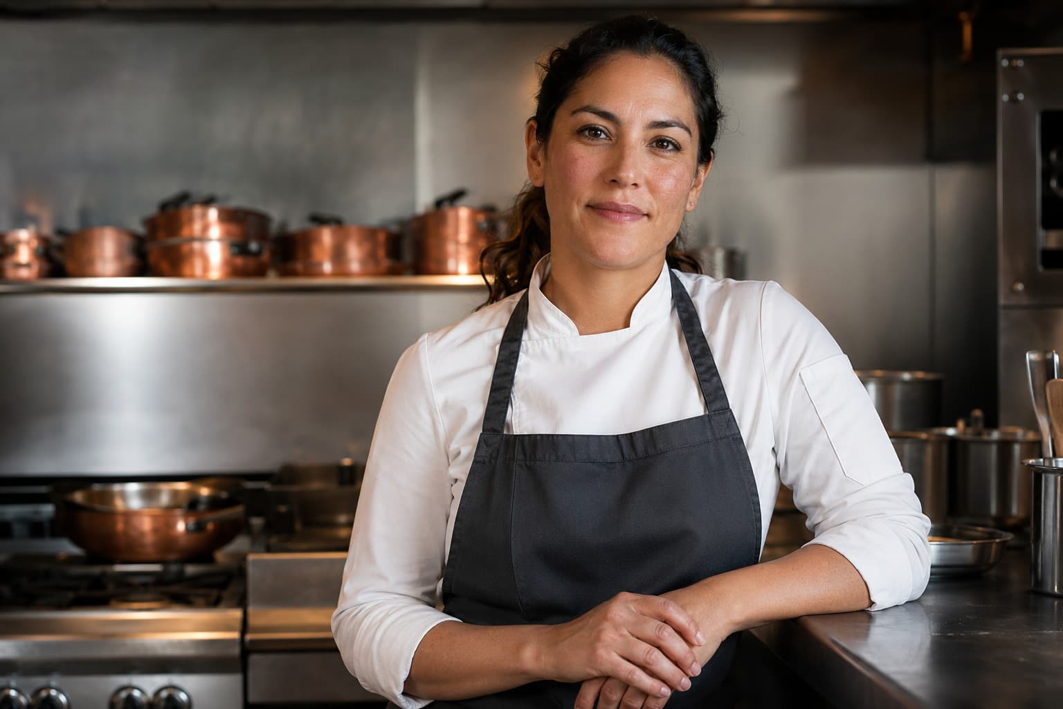 Priya Garcia, private jet chef covering Mount Pleasant Airport / RAF Mount Pleasant