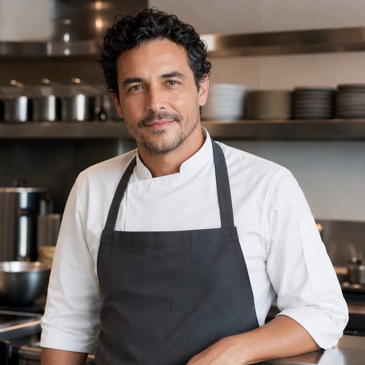 Santiago Laurent, private jet chef covering Lázaro Cárdenas Airport