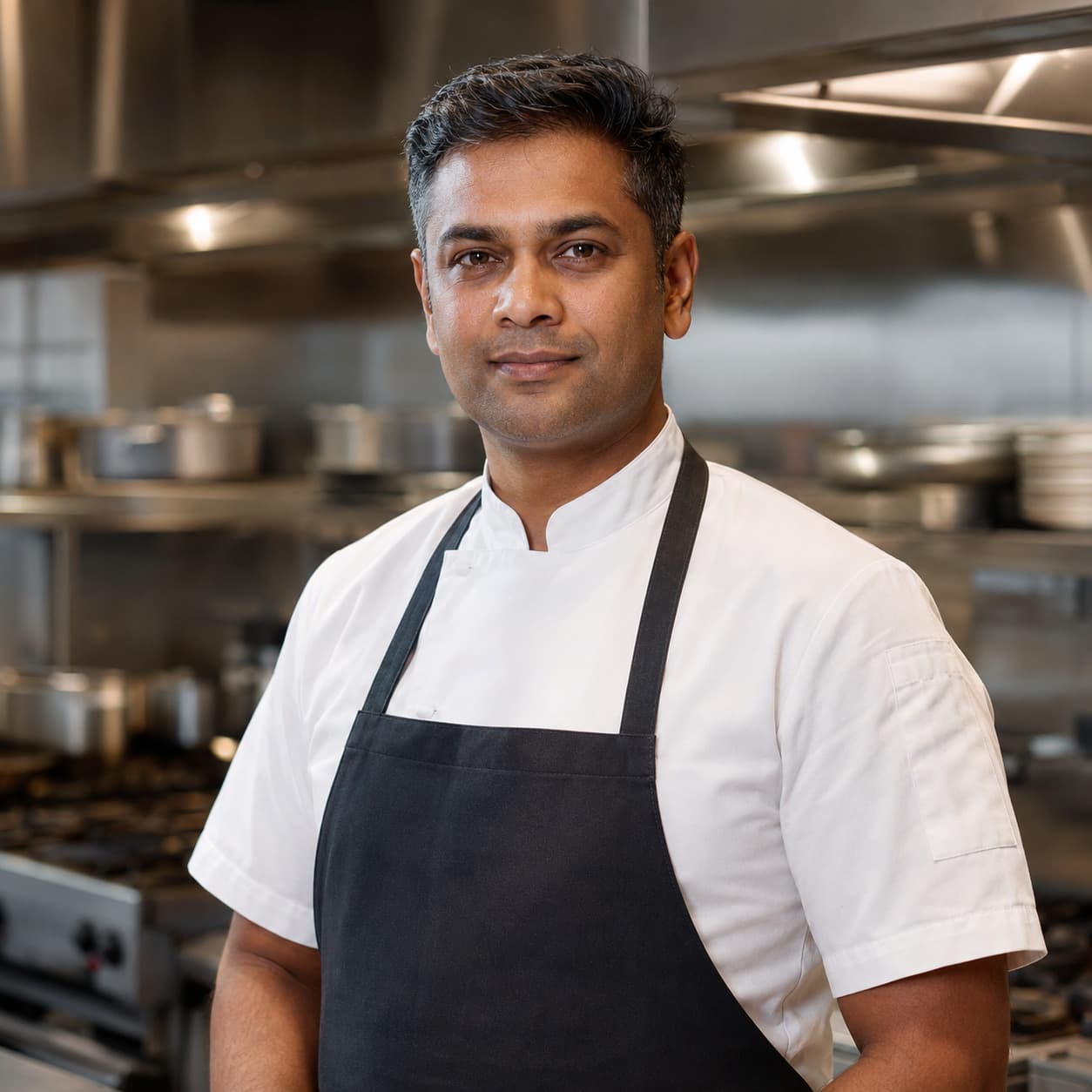 Santiago Patel, private jet chef covering Mandalay International Airport