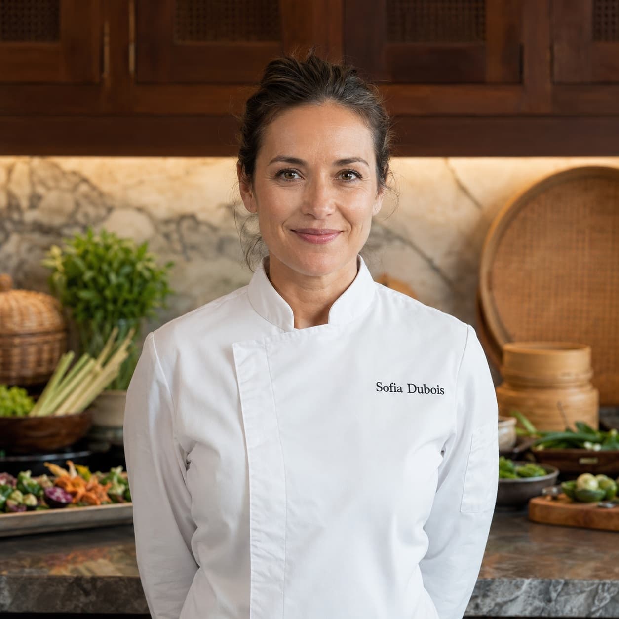 Sofia Dubois, private jet chef covering Luang Phabang International Airport