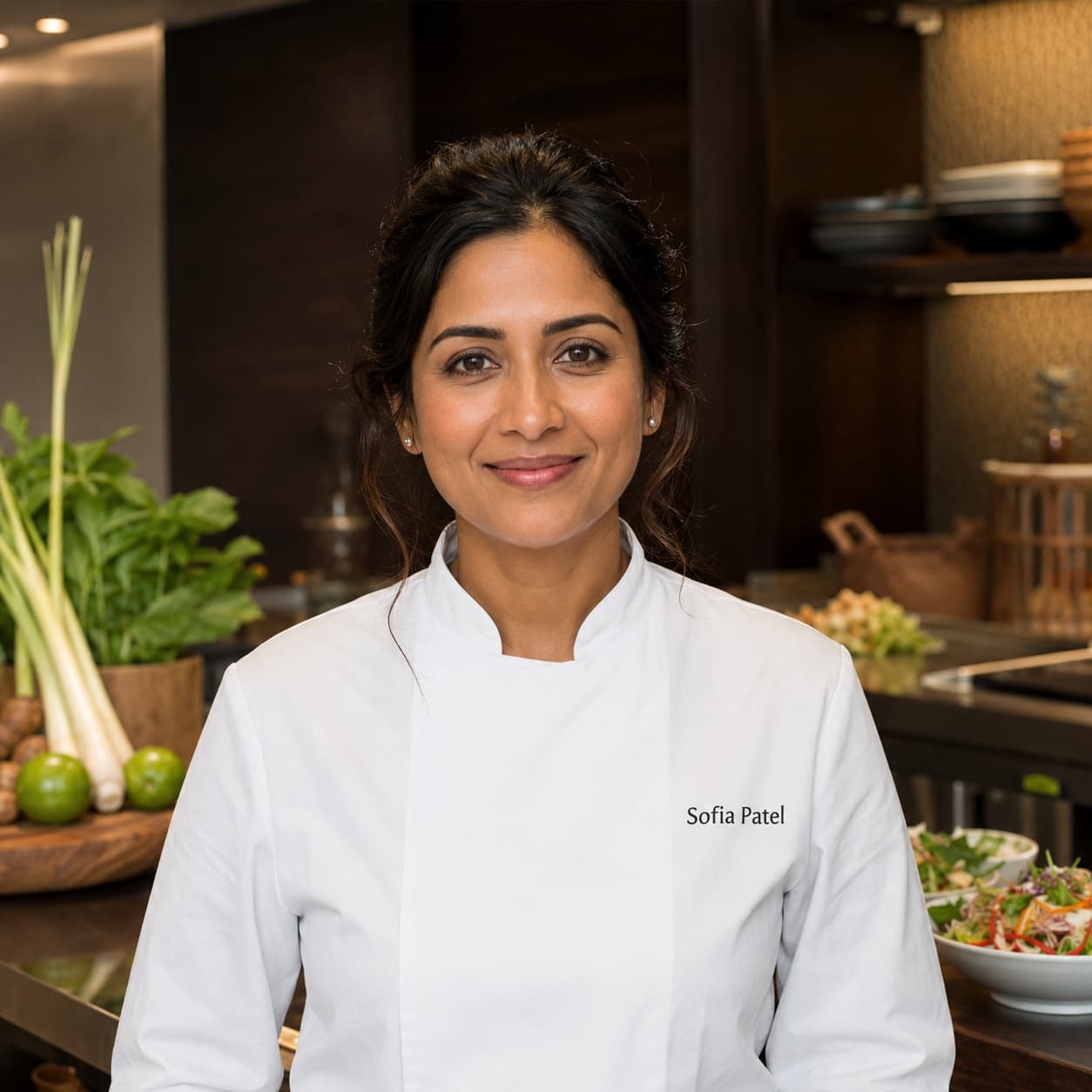 Sofia Patel, private jet chef covering Cha Eian Airport