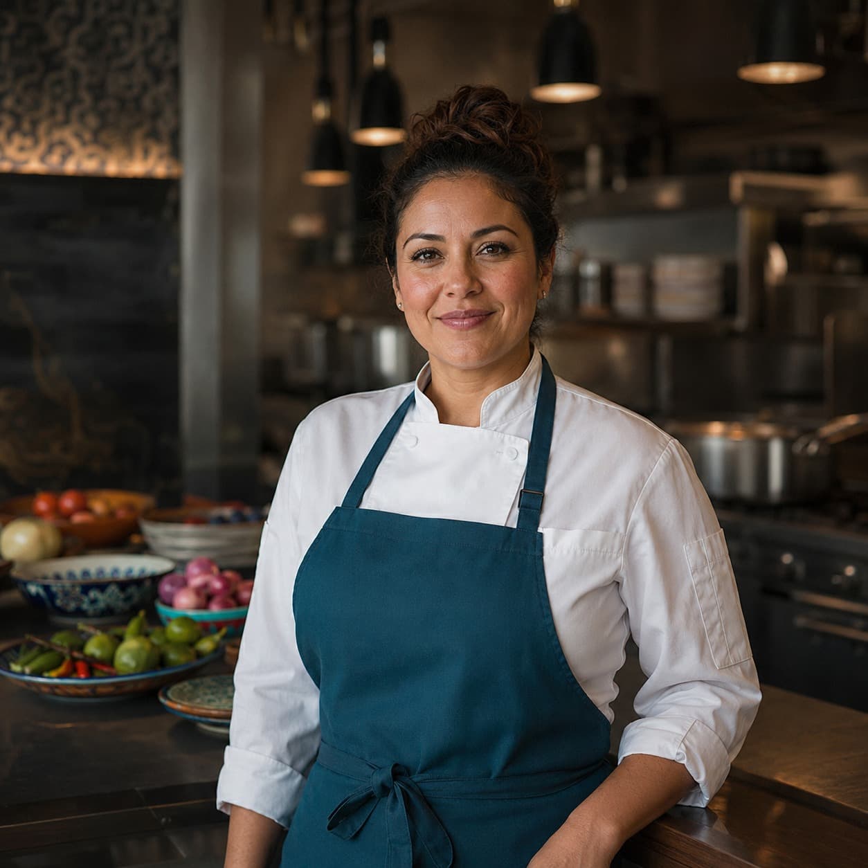 Salma Haddad, private jet chef covering Milas Bodrum International Airport