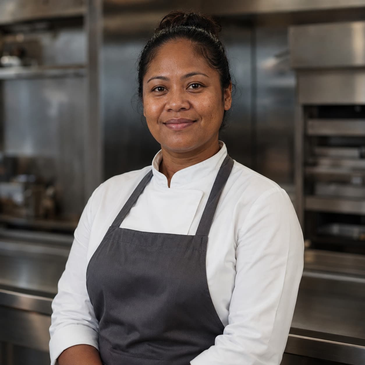 Teresia Kabua, private jet chef covering Bucholz Army Air Field