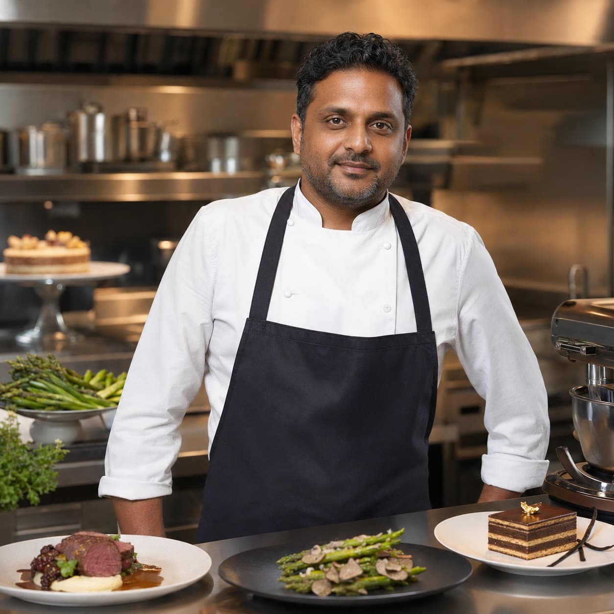 Chef Vikram Reddy, private jet chef covering Sydney Kingsford Smith International Airport