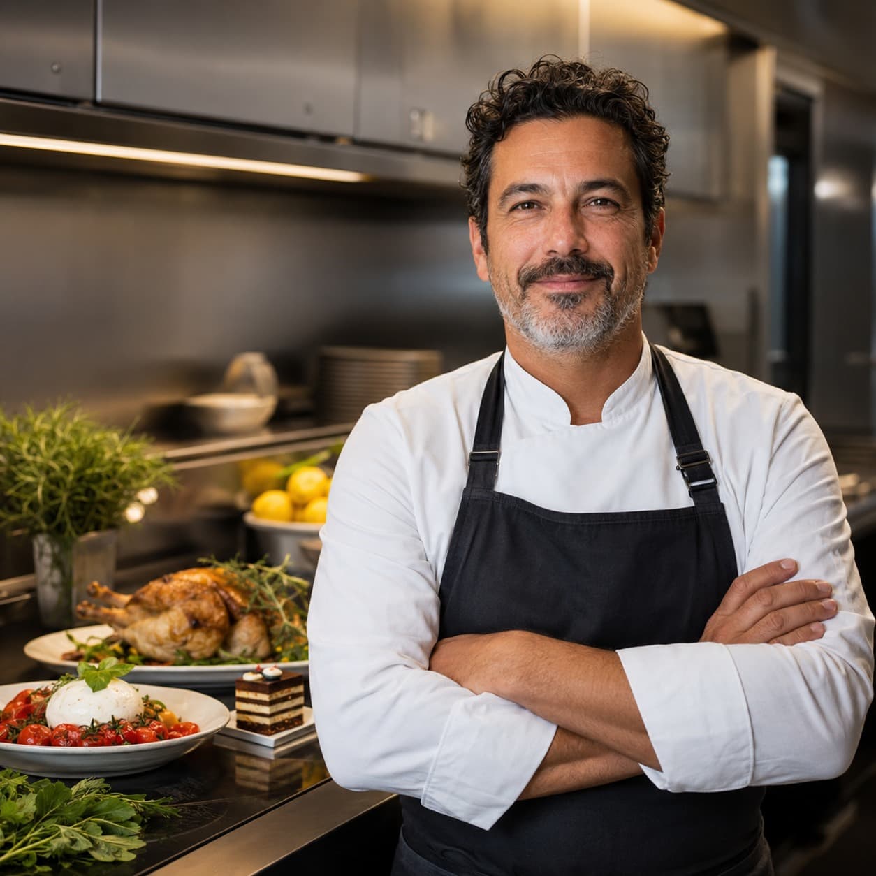 Chef Tiago Caruso, private jet chef covering Melbourne Airport