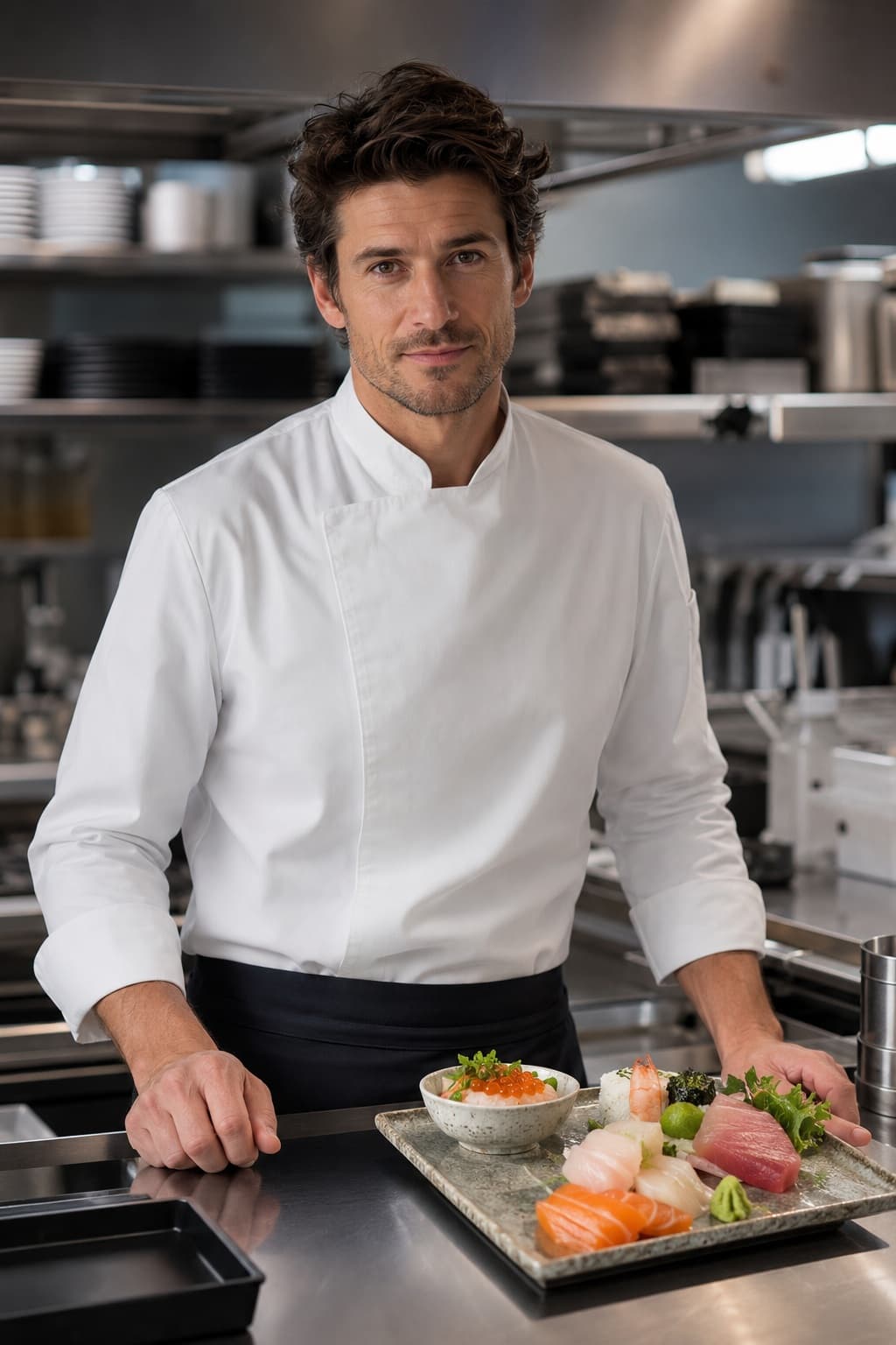 Chef Matteo Jones, private jet chef covering Leźnica Wielka Air Base