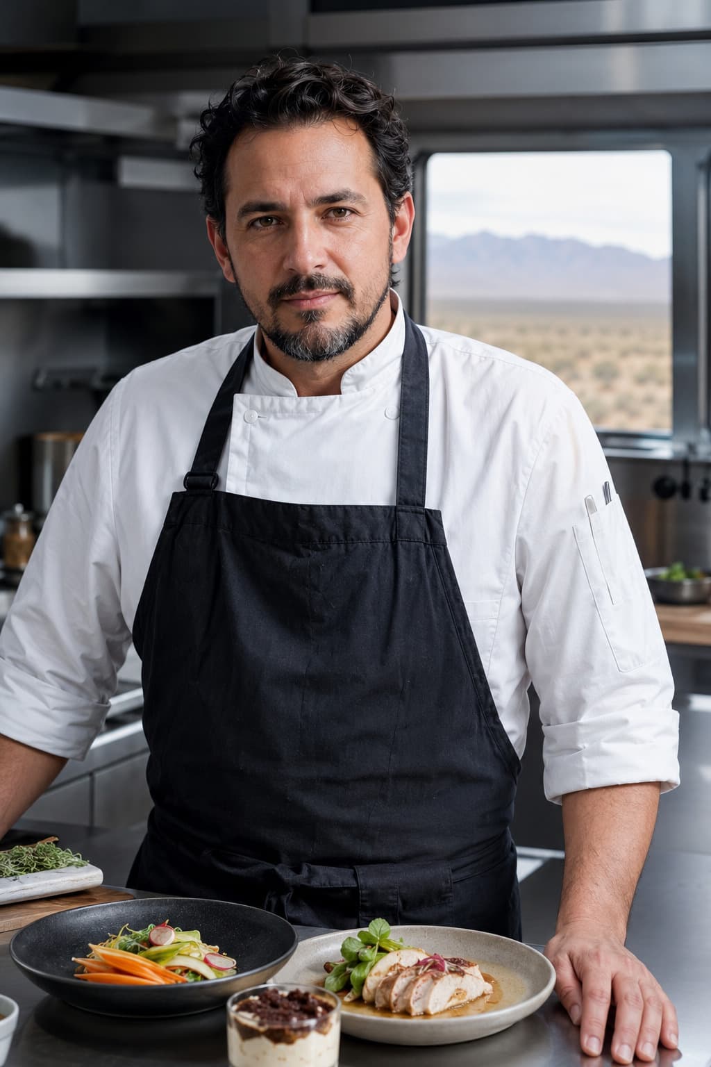 Chef Diego Marchand, private jet chef covering Davis Monthan Air Force Base