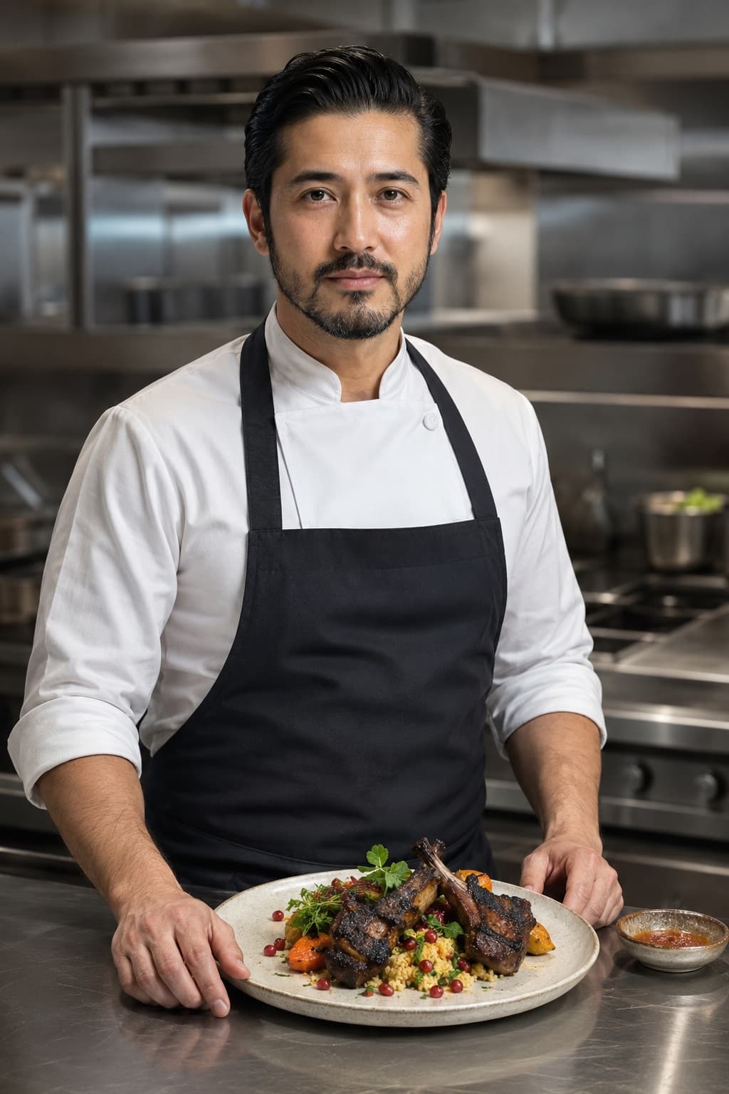 Chef Ping Karam, private jet chef covering Orcas Island Airport