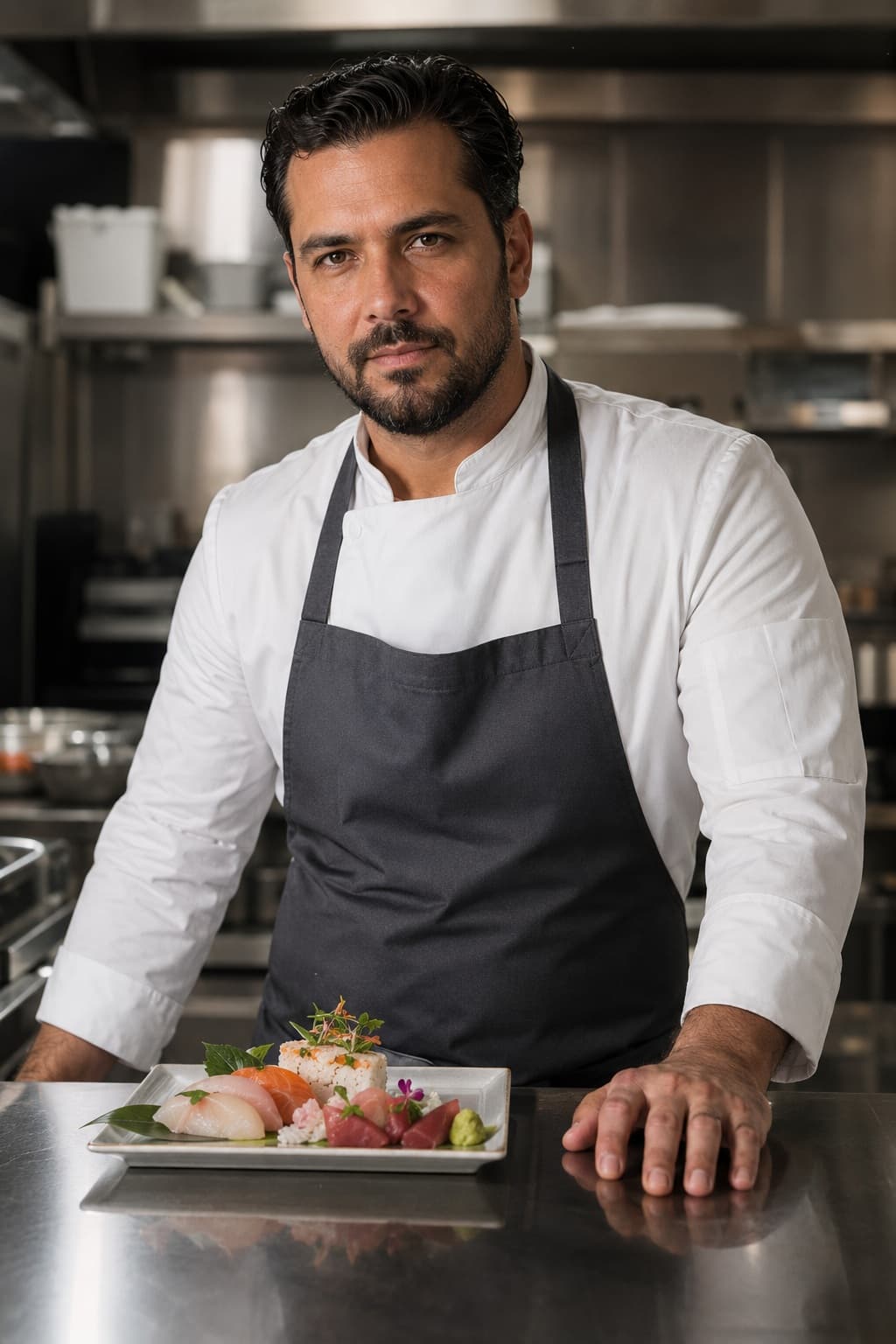 Chef Baris Santos, private jet chef covering Lisbon Humberto Delgado Airport