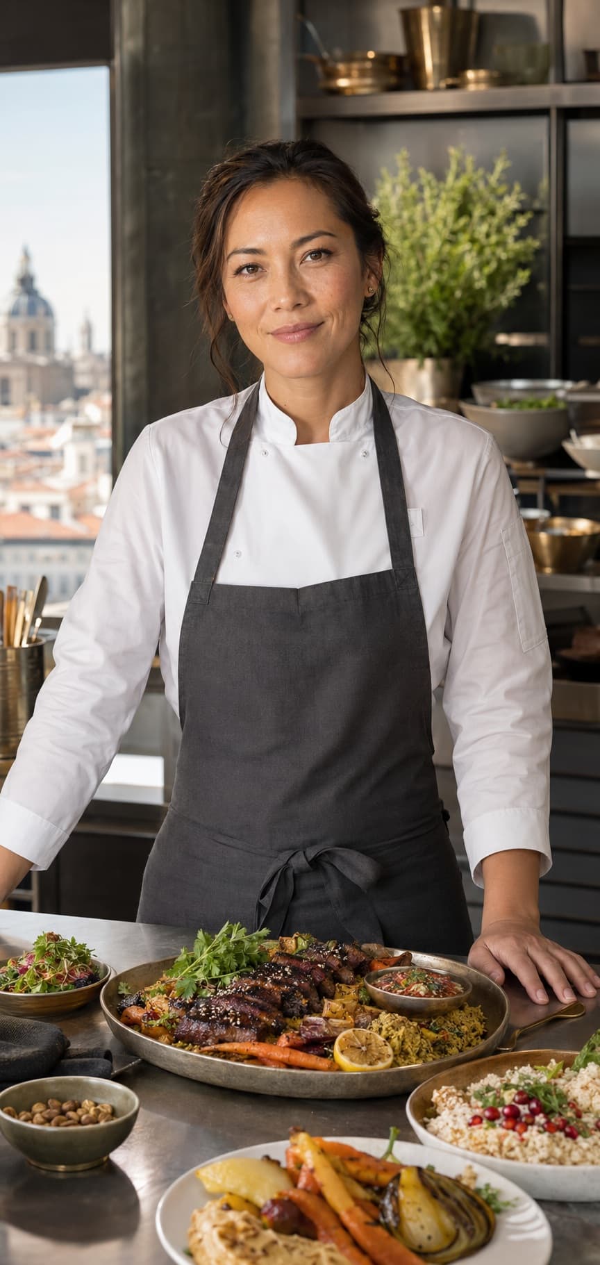 Chef Chloe Inoue, private jet chef covering Madrid–Torrejón Airport / Torrejón Air Base