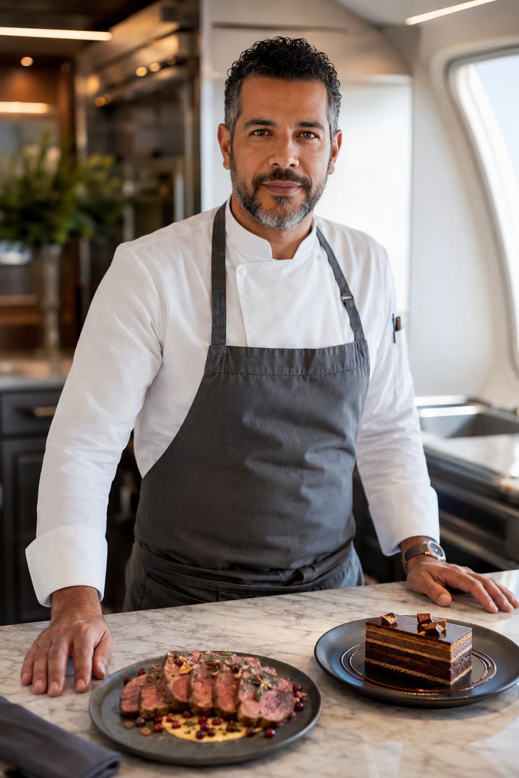 Chef Tariq Chevalier, private jet chef covering Fort Lauderdale Hollywood International Airport