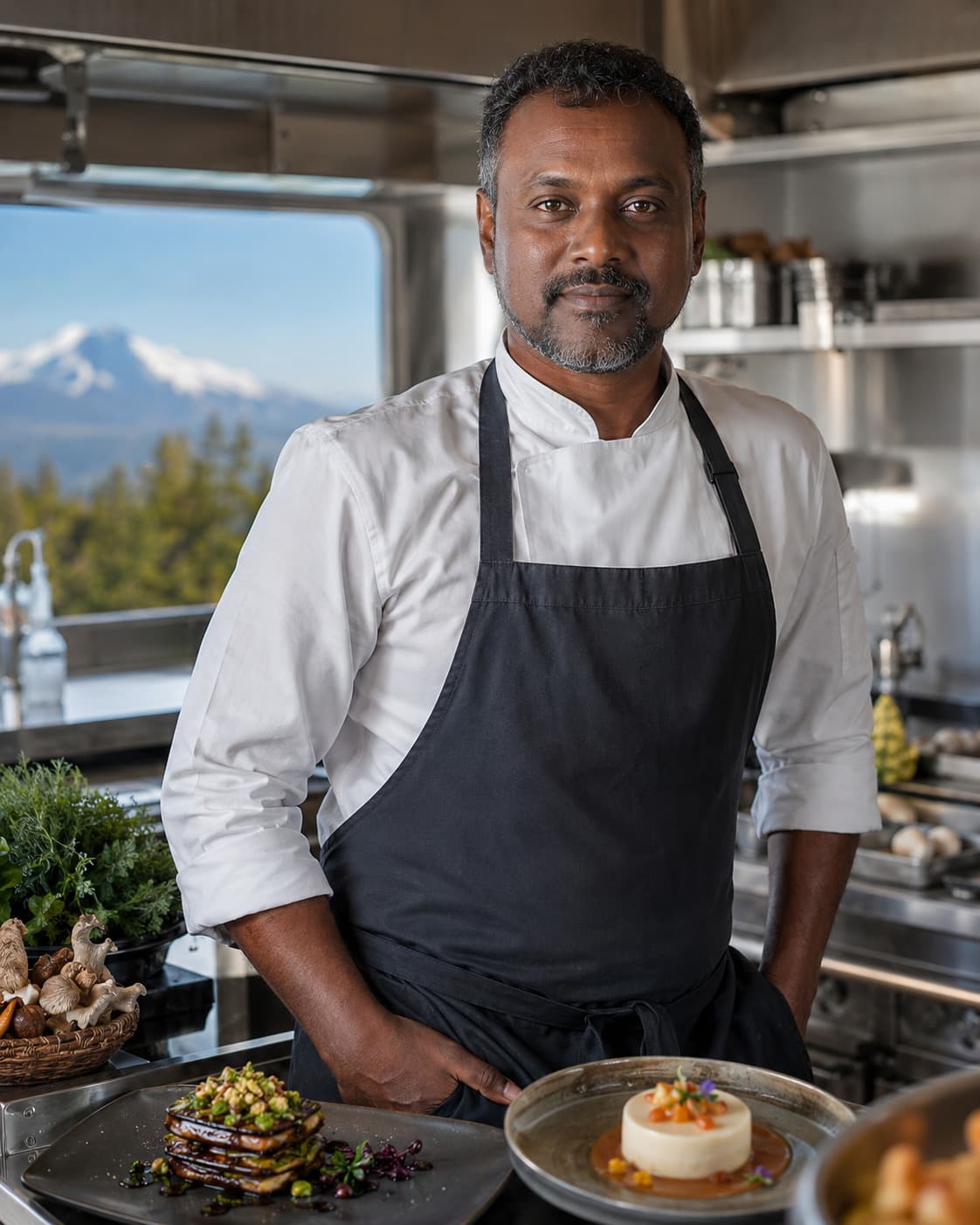 Chef Rahul Cisse, private jet chef covering Comodoro Arturo Merino Benítez International Airport