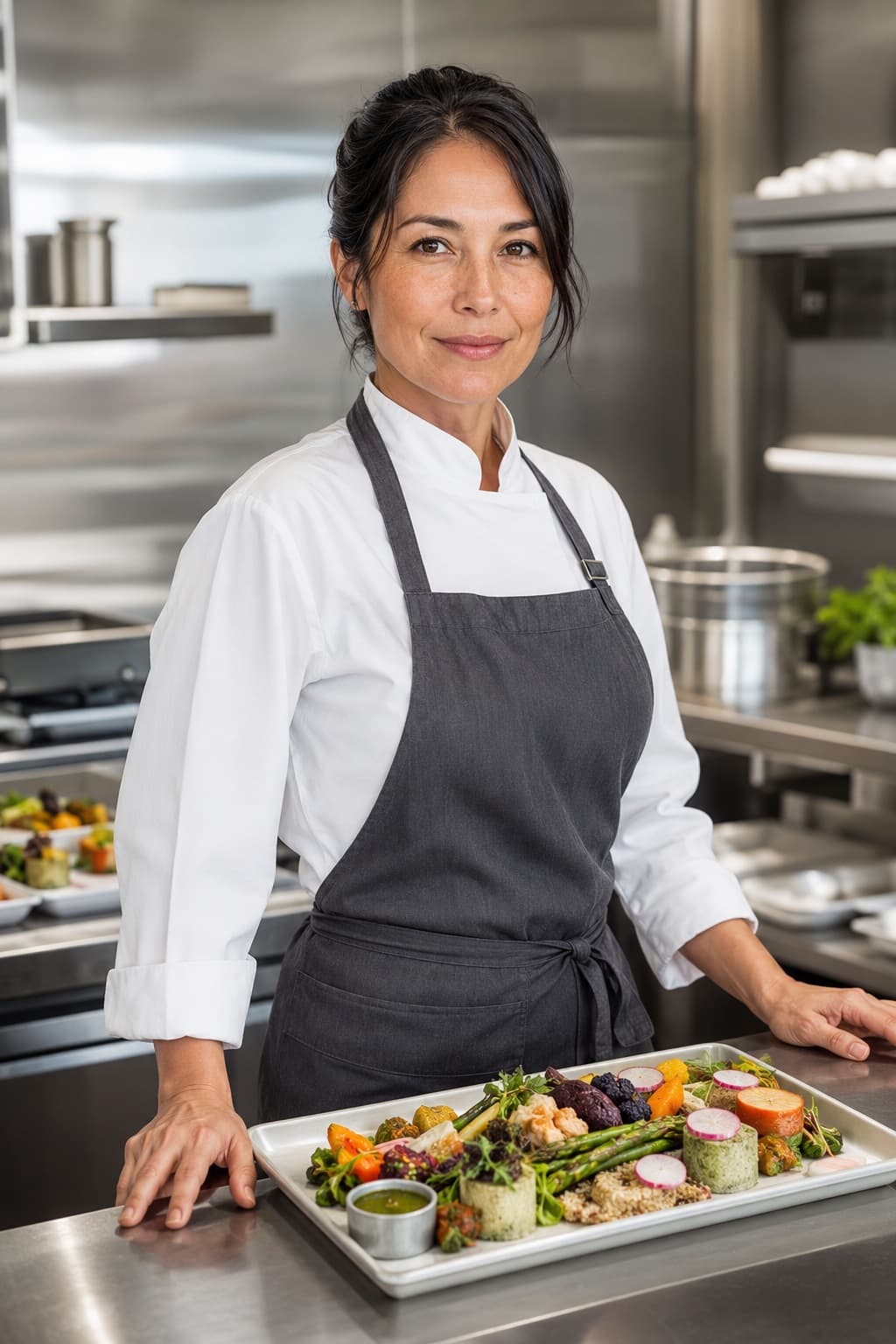 Chef María Matsumoto, private jet chef covering Vestmannaeyjar Airport