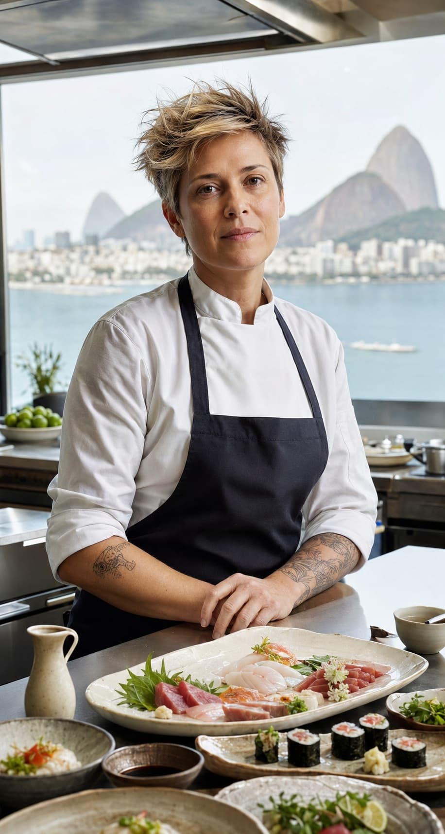 Chef Bo Fischer, private jet chef covering Santa Cruz Air Force Base