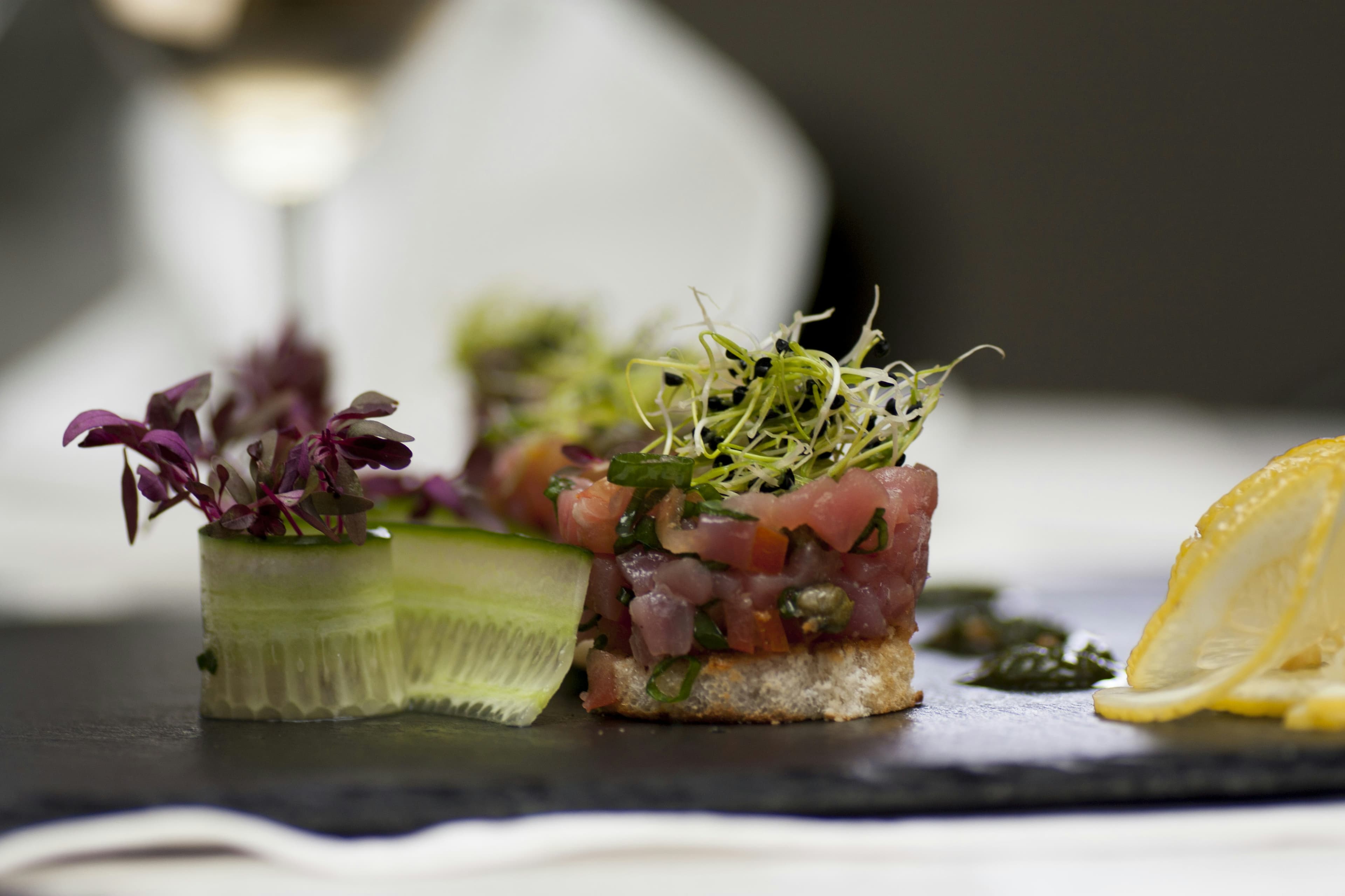 Cold Starters — Private Jet Chef