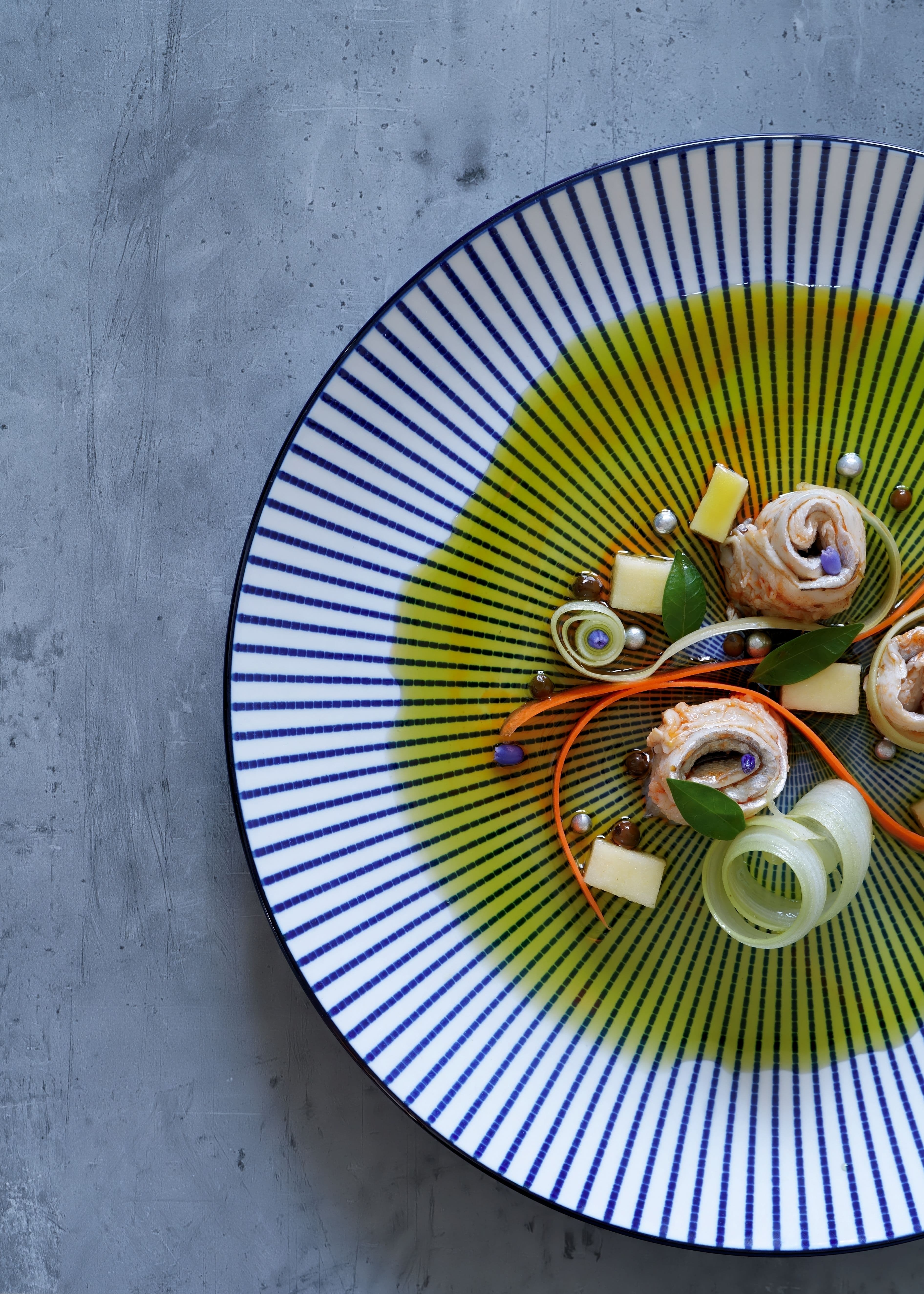 Seasonal produce sourced near Singapore
